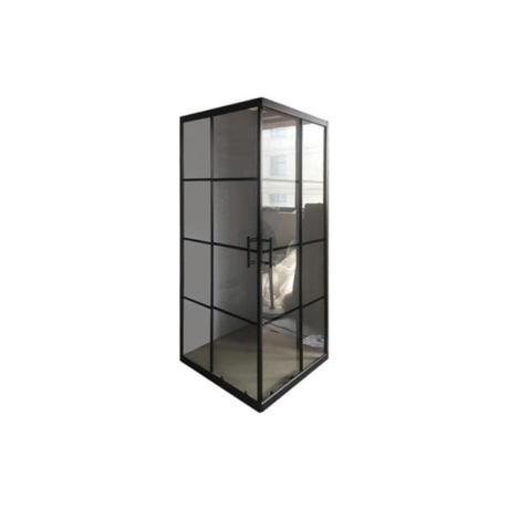 Кабина 90x90 Идеал коцка црна