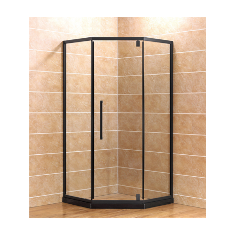 Кабина 90x90x195 Дијамант црн